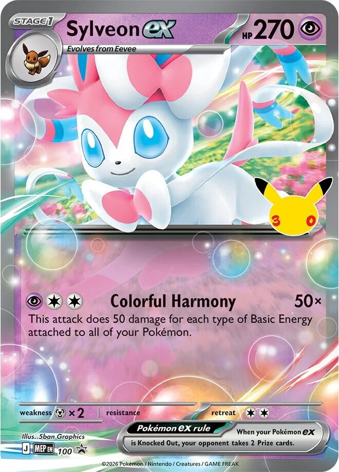 30th Celebration Tin - Sylveon ex