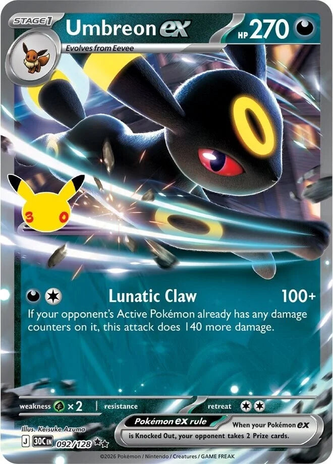 30th Celebration Battle Deck—Umbreon ex