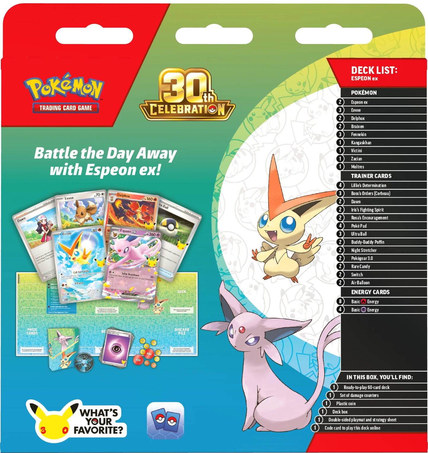 30th Celebration Battle Deck—Espeon ex