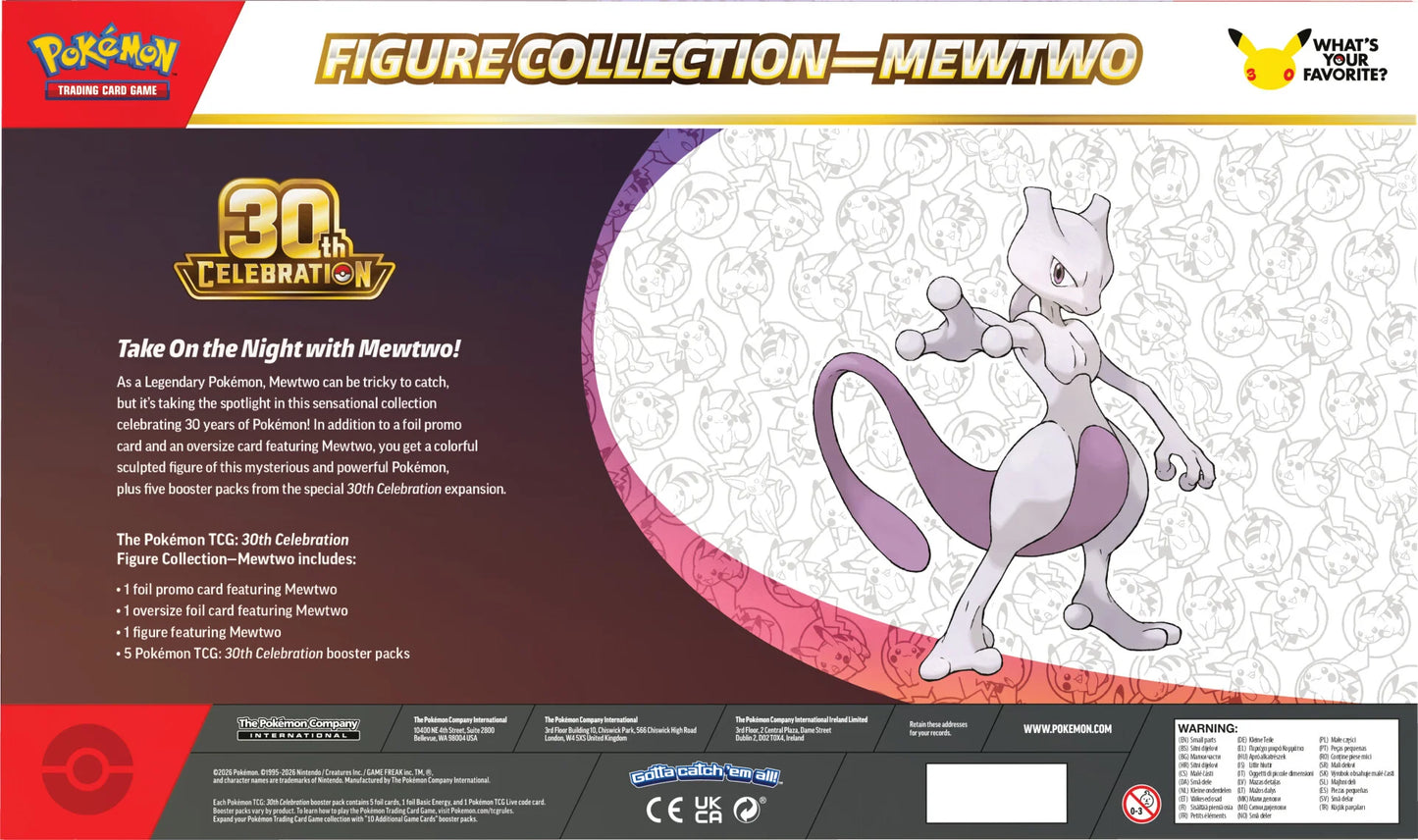 30th Celebration Figure Collection—Mewtwo