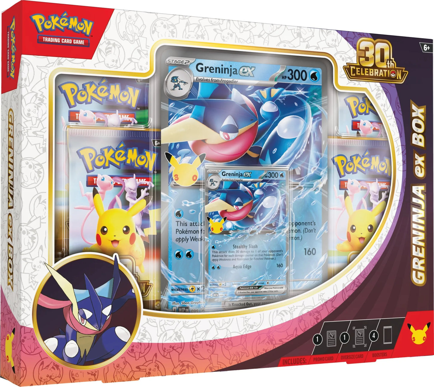 30th Celebration Pokémon Greninja ex Box