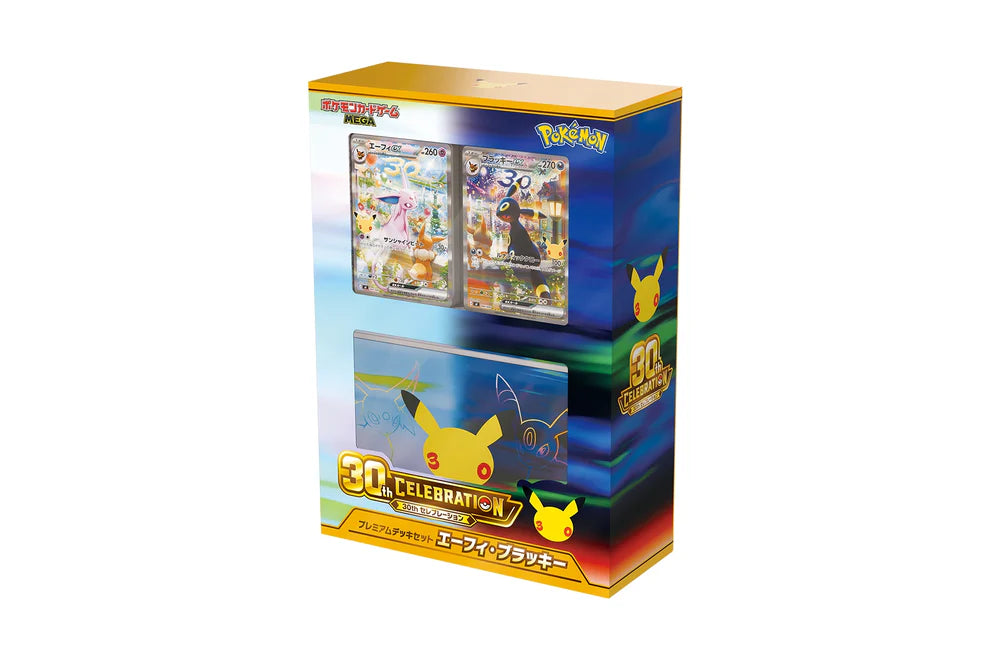 Premium Deck Set Espeon & Umbreon - 30th Anniversary - JAP